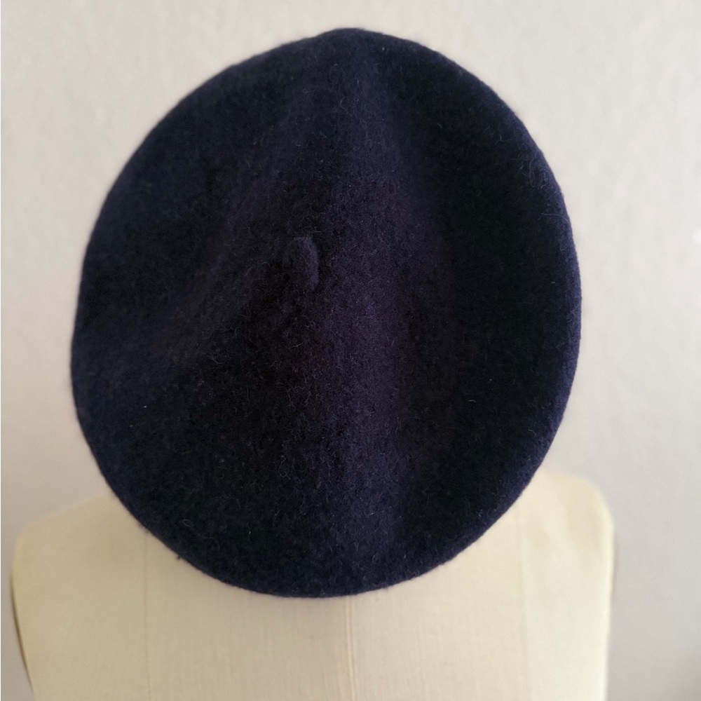 Free People Navy Beret - Picture 2 of 4